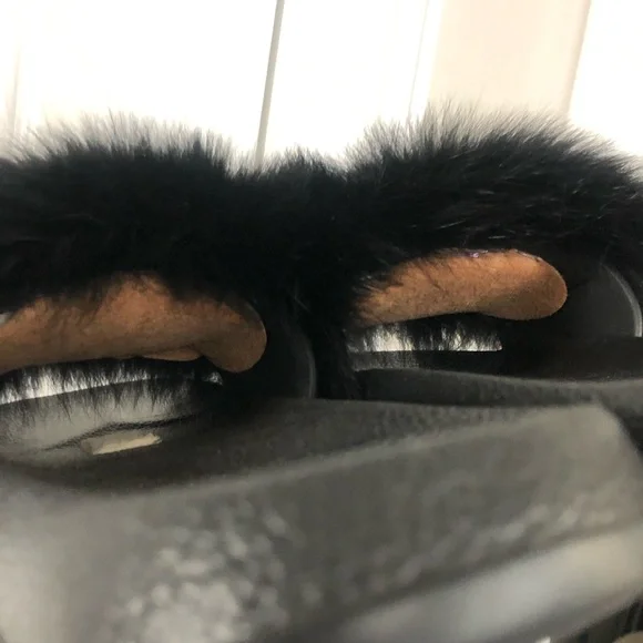 Luxurious Faux Fur Slides Size 36/37 - Picture 4 of 6